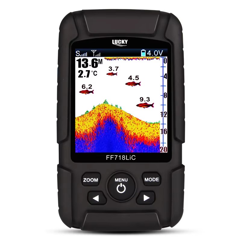 Fish Finder Portable - Localizador de Peixes Portátil com Lâmpada