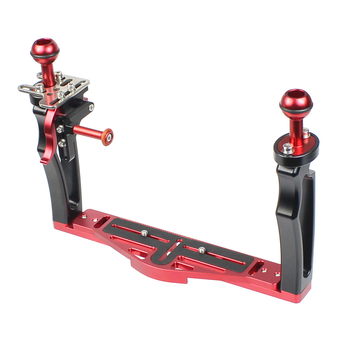 Underwater Camera - Câmera subaquática dupla alça bandeja rig