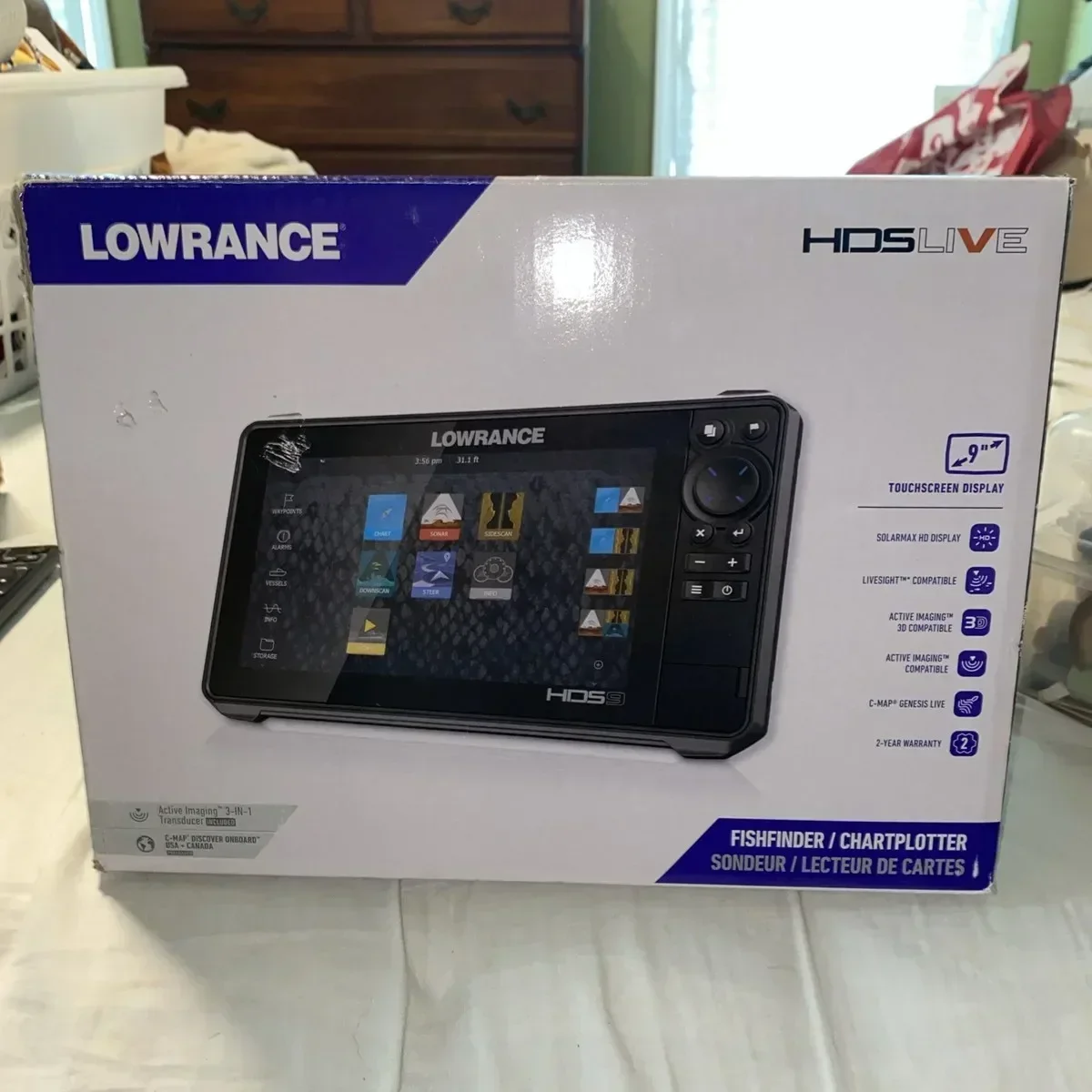 NOVO Lowrance HDS PRO Sonda de - Fish Finder Transducer avaliação e preço