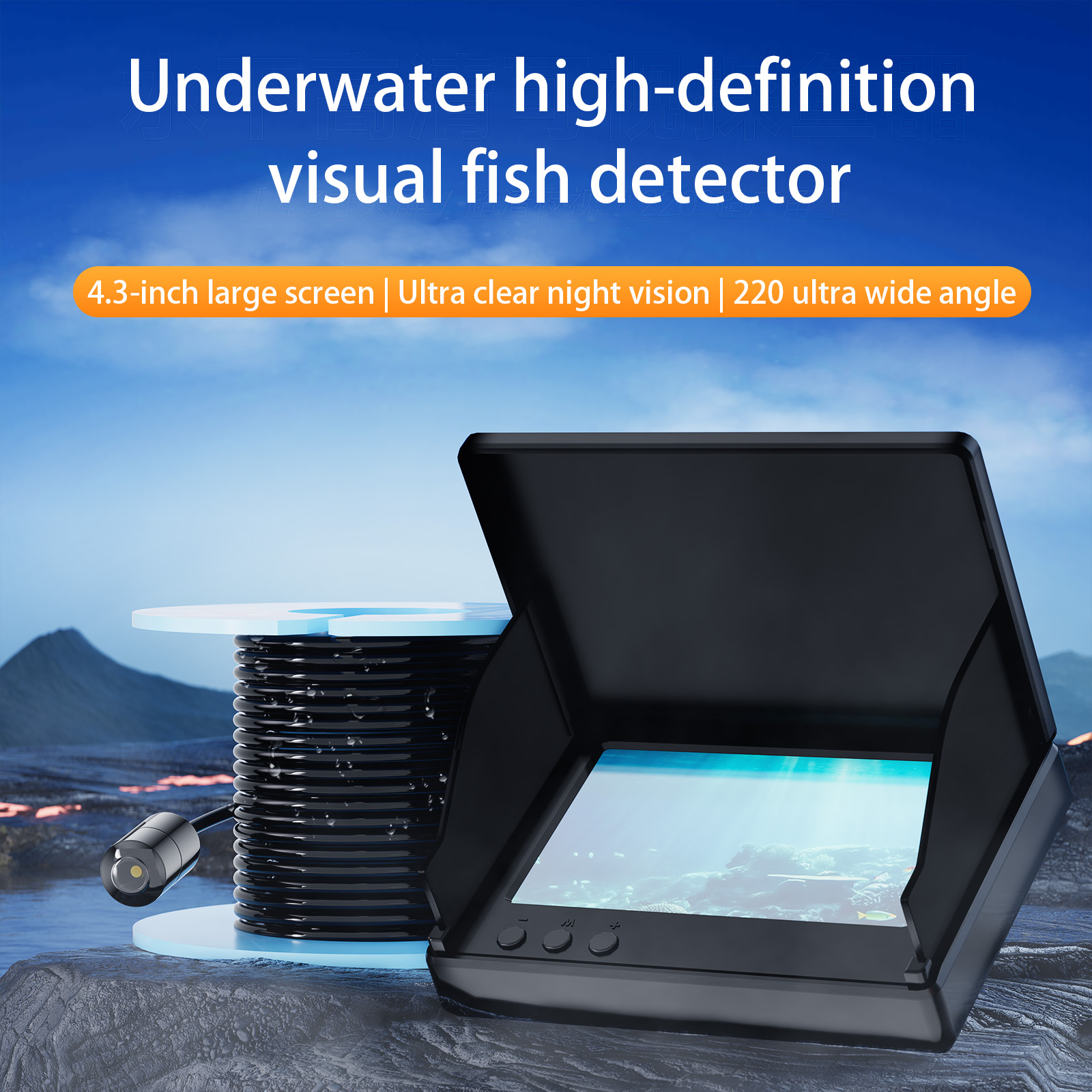 Câmera de Pesca Subaquática de - Fish Finder avaliação e preço